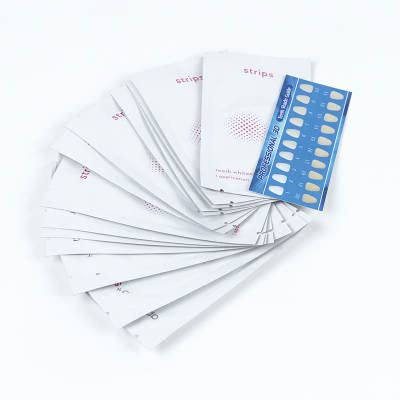 SmileKit Pap+ Teeth Whitening Strips | Teeth Whitening Kit | Teeth Whitening Strip | Teeth Whiteners | Teeth Whitening Powder Alternative | UK Supplier | Pack of 28 Strips, 14 Treatments - BeesActive Australia