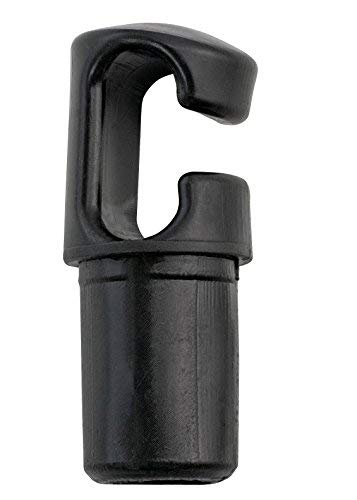 Universal Trampoline Pole Cap by Upper Bounce C-Cap, Set of 8 Black 1" Diameter - BeesActive Australia