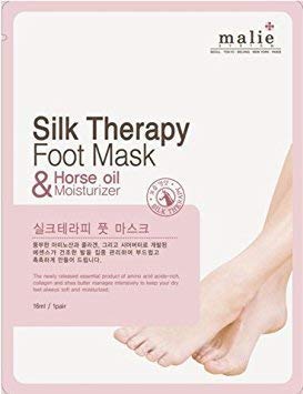 [OBS lab] Silk Therapy FOOT MASK 1 Pair x 5 Packs, This Foot Care Sheet Mask Moisturizes and Nourishes Foot Skin with Herb Complex for the Dry Foot - BeesActive Australia