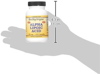 Directly shipped from overseas Healthy Origins Alpha Lipoic Acid, 120 Caps 100MG - BeesActive Australia