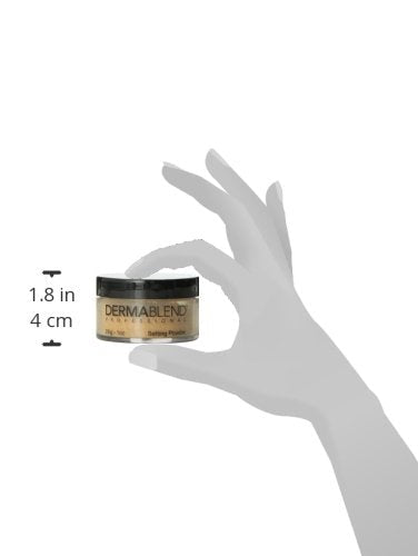 Dermablend Loose Setting Powder, Face Powder Makeup & Finishing Powder for Light, Medium & Tan Skin Tones, Mattifying Finish and Shine Control, Warm Saffron,1oz - BeesActive Australia