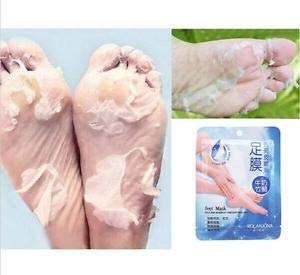 ROLANJONA 10PCS=5PAIR ROLANJONA FOOT MASK Bamboo Vinegar Feet Mask Milk Membrane Foot care Chamfer Whitening and Moisturizing Exfoliating - BeesActive Australia
