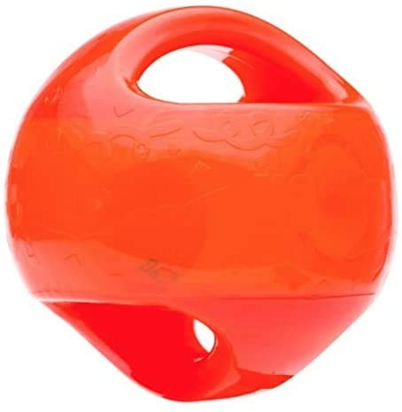 KONG Medium Dog Toy Jumbler Ball Shape Tennis Ball Inside 2-in-1 Squeaker Colors Vary - BeesActive Australia
