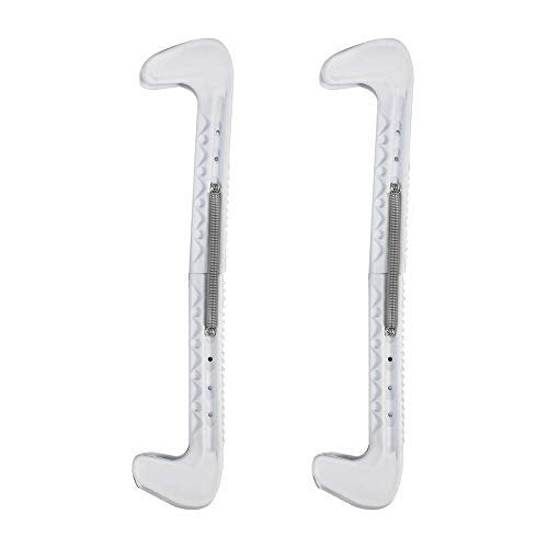 [AUSTRALIA] - Zer one Sports Hockey BladeGards Ice Skate Guard, Skate Guard 1 Pair Ice Hockey Skate Blade Guards Covers with Adjustable Spring 