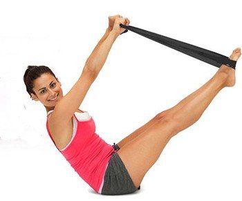 FitKit Resistance Exercise Band - 1.5M - 4 Resistance Options – Pilates, Yoga, Rehab, Stretching, Strength Training Blue - BeesActive Australia