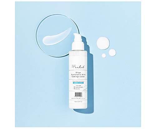 Blanc Doux Oligo Hyaluronic Acid Calming+ Lotion 150ml 5.07 fl. oz. for Sensitive and Dry Skin Types VEGAN Certified Sodium Hyaluronate (1,500ppm), Allantoin, Hydrogenated Polydecene - BeesActive Australia
