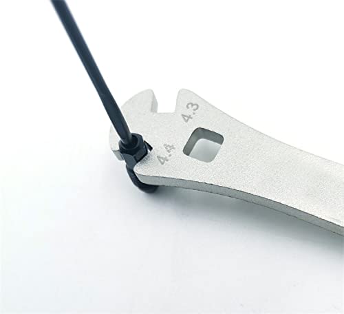COONIUM Splined Spoke Wrench for Mavic (6T, 7T) and Shimano (4.3, 4.4 mm) Spoke Nipples - BeesActive Australia
