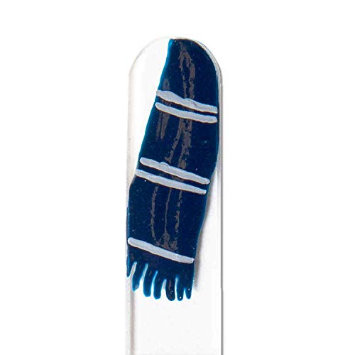 Wizard Raven Scarf Hand Painted Genuine Czech Republic Crystal Nail File with Matching Acrylic Case - Medium - BeesActive Australia