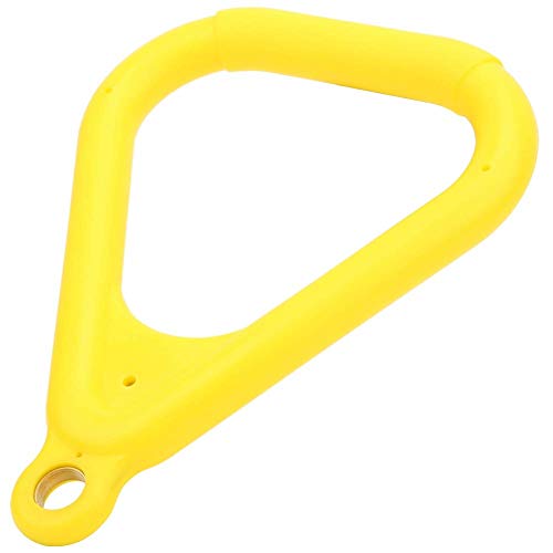 Alomejor Pull Up Ring Kids Gymnastic Rings for Upper Body Strength Fitness Training Exercise Pull Ups(Yellow) - BeesActive Australia