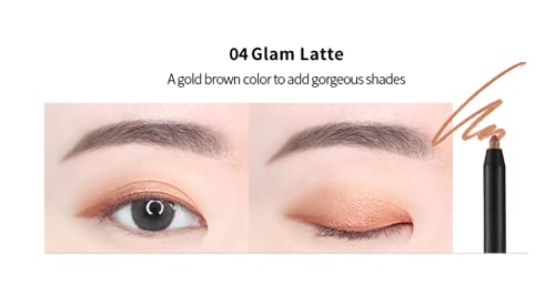 [SISTER ANN] DOUBLE EFFECT WATERPROOF EYE PENCIL (04_GLAM LATTE) 04_GLAM LATTE - BeesActive Australia