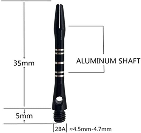 ToBeIT Dart shafts Black Dart shafts Dart Flights Dart Rubber Rings Dart Accessories - BeesActive Australia