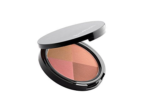 EVE PEARL Ultimate Face Compact Blush Bronzer Highlighter Contour Palette Eyeshadow Makeup Set Medium to Deep- Ageless - BeesActive Australia