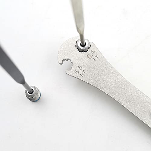 COONIUM Splined Spoke Wrench for Mavic (6T, 7T) and Shimano (4.3, 4.4 mm) Spoke Nipples - BeesActive Australia