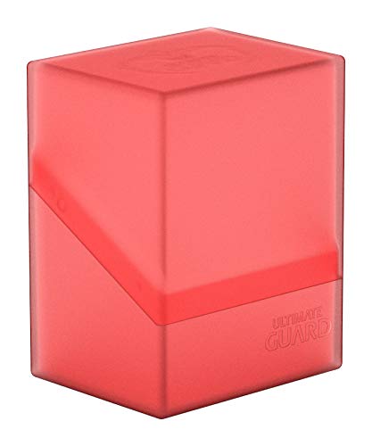 [AUSTRALIA] - Ultimate Guard Boulder Deck Case 80+ Std. Size Ruby 