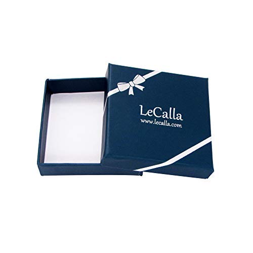 LeCalla Sterling Silver Jewelry Light-Weight Two-Tone Antique Stud Earrings for Women Big Round - BeesActive Australia