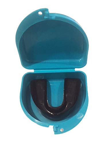 Zumoe Lacrosse Mouthguard Mouth Guard Retainer Case - 7 Standing Sticks Aqua - BeesActive Australia