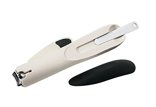 Korea Genuine Ergonomic Design Professional Cutting Force 4mm Wide Jaw Thicker Toenail Clipper Silver - BeesActive Australia