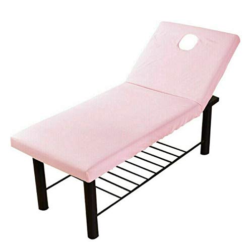 190x70cm Cover for Beauty Massage Elastic Spa Bed Table Salon Couch Bedding New (Pink) Pink - BeesActive Australia