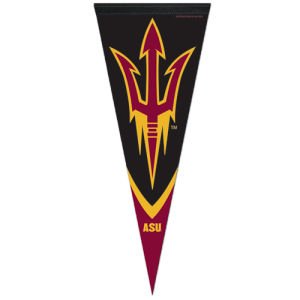 NCAA 60252011 Arizona State University Premium Pennant, 12" X 30" - BeesActive Australia