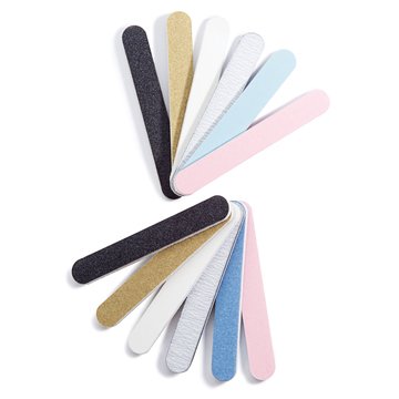 Iridesi Professional Colorful Mini Finger Nail Files Washable Emery Boards 3-1/2 Inches Long 12 Fingernail Files Per Pack - BeesActive Australia