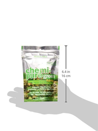 Boyd Enterprises CPGNnano5 Chemi-Pure Green Nano 5 Pack Aquarium Filtration 110 G - BeesActive Australia
