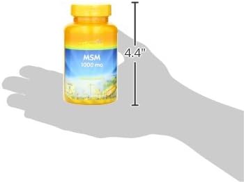 Overseas direct shipment Thompson Nutritional Products MSM, 120 Tabs 1000 MG - BeesActive Australia