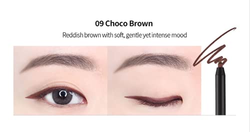 [SISTER ANN] DOUBLE EFFECT WATERPROOF EYEPENCIL 09_CHOCO BROWN - BeesActive Australia