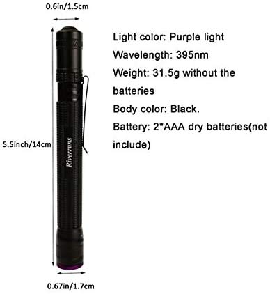 Riverruns UV Clear Glue Thick Thin Flew+UV Power 395nm Zoomable Pen Light for UV Glue Curing,Heads Bodies and Wings, Medical, Doctor Nurse Diagnostic, Small Mini Stylus, IPX5 Water-Resistant Combo A:UV glue combo - BeesActive Australia