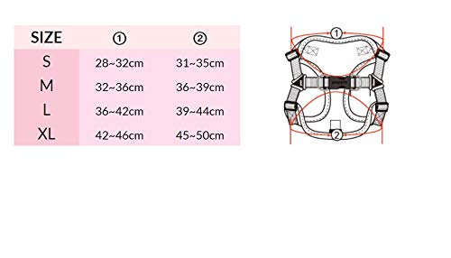 Puppia Soft Harness C Medium SKY BLUE - BeesActive Australia