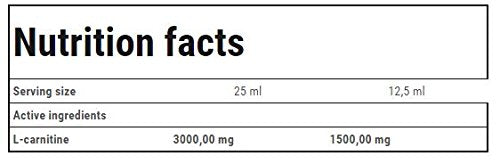 L-Carnitine 3000 Gel, Sweet Cherry - 500 ml. - BeesActive Australia