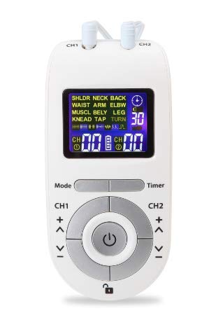 TENS & EMS Massage Device with 12 TENS Modes-Therapy Massager for Pain Muscle Back Neck Stress Sciatic Relief Muscle Nerve Stimulators - BeesActive Australia