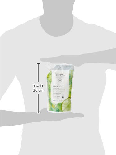 lavera Refill Pouch Lime Care Hand Wash • Organic Lime & Organic Lemongrass • Mild Cleansing • Vegan • Skin-Neutral pH • 500ml - BeesActive Australia