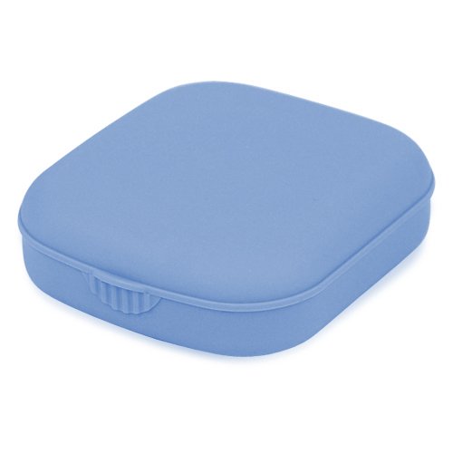 Accessotech Blue Mini Contact Lens Travel Kit Case Pocket Size Storage Holder Container - BeesActive Australia