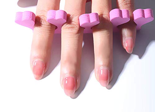 50pcs Soft Foam Sponge Toe Separators Finger Dividers for Nail Art Pedicure Manicure - BeesActive Australia