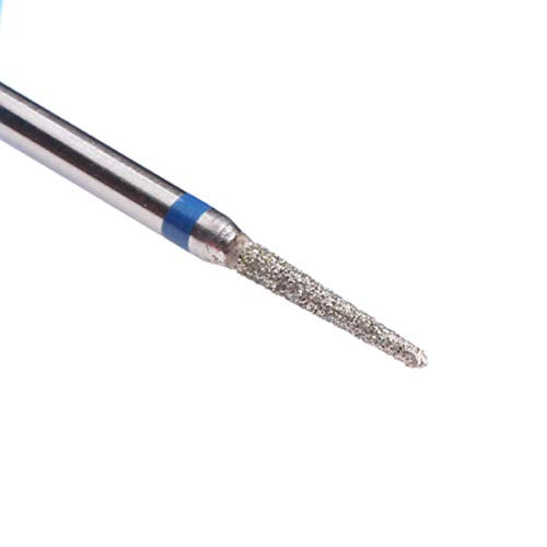 MZCMSL 10pcs Russian Cuticle Drill Bits,Safety Diamond Nail Bit,3/32 Shank efile Cuticle Bit Set with Case - BeesActive Australia