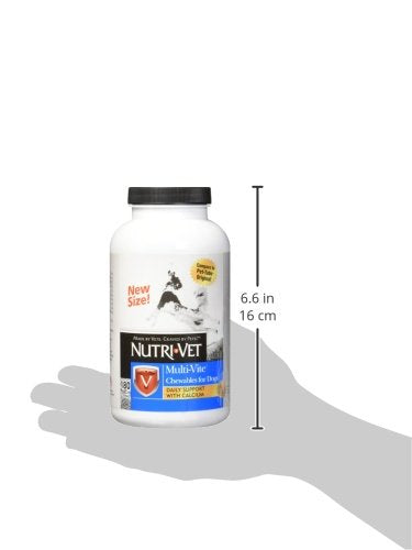 Nutri-Vet Multi-Vite Chewables for Adult Dogs | Daily Vitamin and Mineral Support to Help Maintain Peak Condition 180 ct - BeesActive Australia