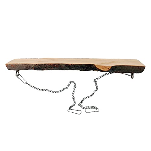 Nynelly Pet Bird Swing, Parrot Cage Toys, Natural Wooden Swing Toys for Parakeet Cockatoo Cockatiel Conure Lovebirds Canaries Little Macaw African Parrot - BeesActive Australia