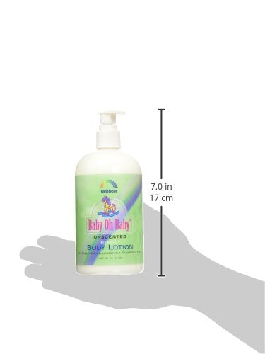 Rainbow Research Body Lotion Herbal Baby, Unscented, 16 Fluid Ounce - BeesActive Australia