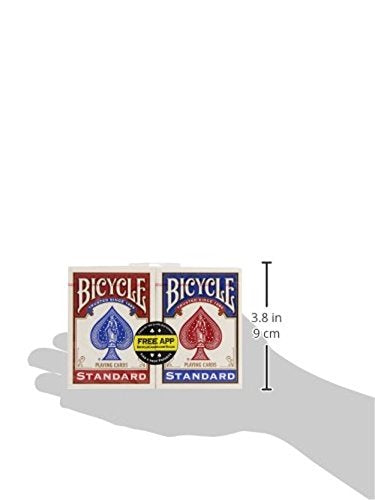 Bicycle Standard Face Playing Cards, 2 Piece 2 Packs - BeesActive Australia