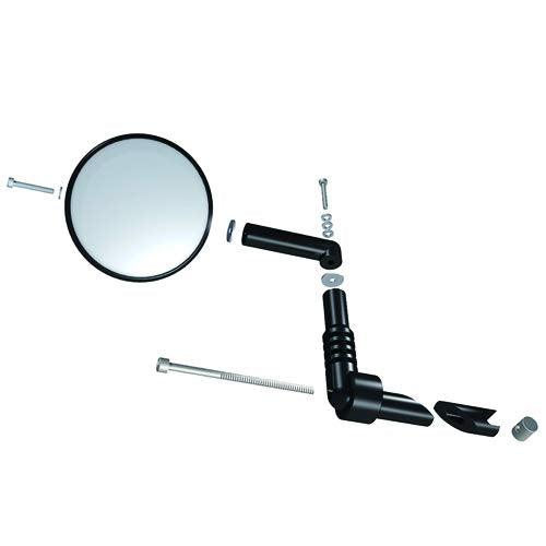 Mirrycle MTB Bar End Mountain Bicycle Mirror , Black - BeesActive Australia