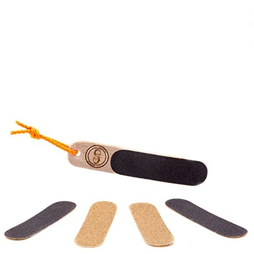 Climbskin Double Sided Hand & Finger File - Pocket Sized for Travel - for Flappers, Rips, Cracks - Strong Smooth Hands - Great for Gym, Rock Climbers - BeesActive Australia