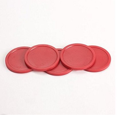 Glamorway Pack of 5 Red 2-inch Mini Air Hockey Table Pucks - BeesActive Australia