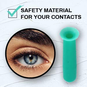 SPORTS WORLD VISION Soft Contact Lens Green Inserter Remover 3pc for Monthly and Daily Contact Lenses Suction Holder - BeesActive Australia