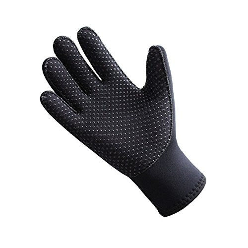 [AUSTRALIA] - pandawoods Diving Gloves 3mm Neoprene Gloves Thermal Anti-Slip Wetsuit Gloves for Men Women Diving Snorkeling Swimming Surfing Sailing Kayaking M—palm width: 3.15-3.54" 