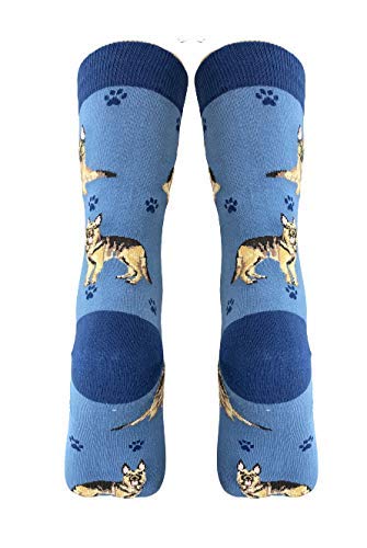 Pet Lover Socks - Fun - All Season - One Size Fits Most - for Women and Men – Cat and Dog Gifts German Shepherd Gifts - Socks - BeesActive Australia
