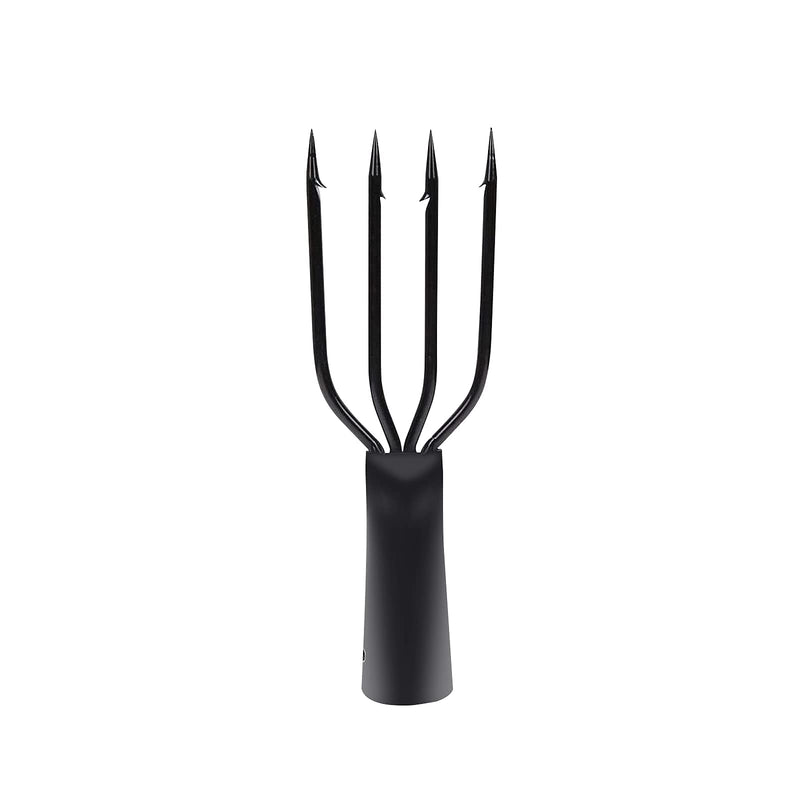 EWUHRY Fish Spear Frog Spear Gig, Barbed Stainless Steel 4 Prong Tine Fishing Harpoon Fishing Spear Gig Gaff Fork Hook Screw for Frog and Fish Spear Fishing Prong Spearhead Fork Harpoon Tip - BeesActive Australia