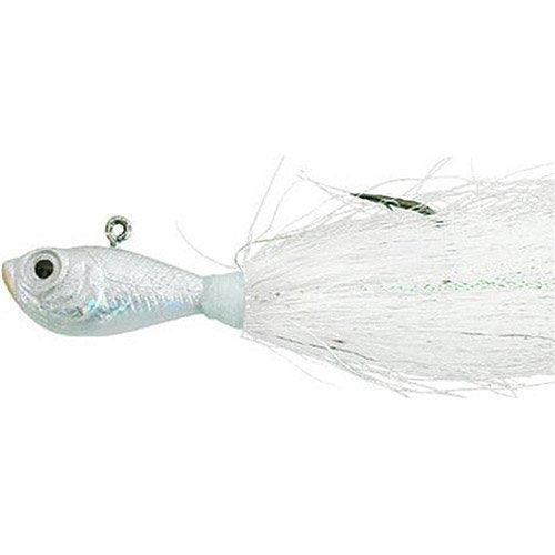 [AUSTRALIA] - Spro SBTJW-6 Prime Bucktail Jig, 6-Ounce, White 