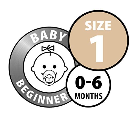 BIBS Pacifiers | Natural Rubber Baby Pacifier | Set of 2 BPA-Free Soothers | Made in Denmark | Sand/Cloud | Size 0-6 Months - BeesActive Australia