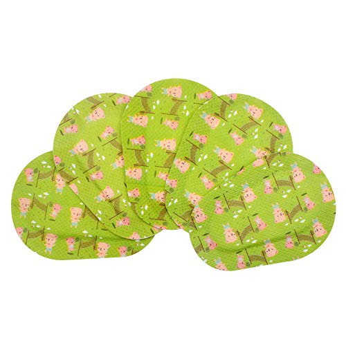 Cute Adhesive Eye Patches for Kids Girls Boys Disposable Eye Patch Pad for Amblyopia, Lazy Eye,Green(60 Count) - BeesActive Australia