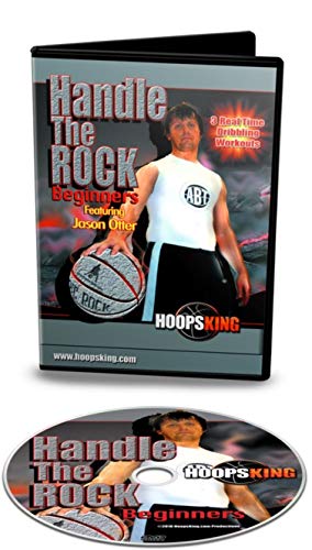 HoopsKing Handle The Rock Basketball Dribbling Video System - Real Time Workouts on DVD - Just Follow Along - BeesActive Australia